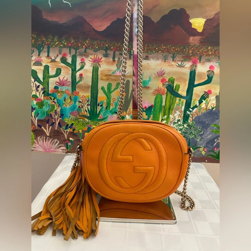 Gucci Orange Crossbody Bag - Picture 1 of 15